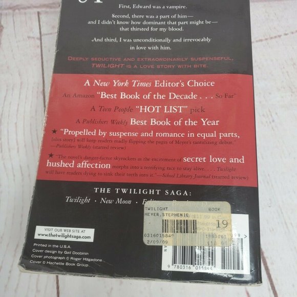Twilight,New Moon,Eclipse & Breaking Dawn Books - Picture 9 of 12